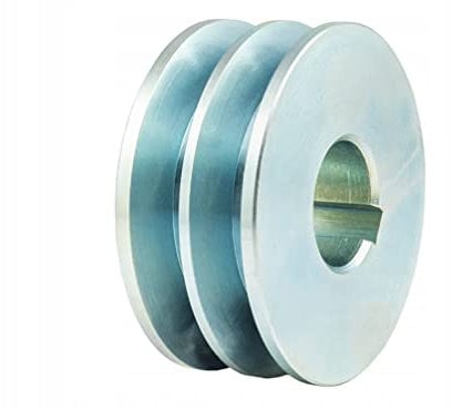 Keilriemenscheibe HA SPA 2x13mm 70mm Doppelrad Riemenscheibe E-Motor Riemenrad Elektromotorantrieb Keilriemen Riemenantrieb (Bohrung: 28mm, Nut 8mm)