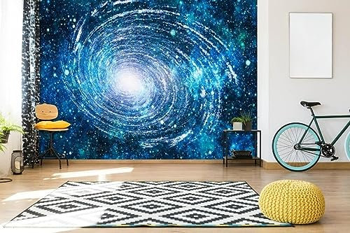 Hintergrund Wandbilder 3D-Sternenhimmel-Tapeten-Wandbilder, 352 x 250 cm Wandtattoo Wandaufkleber für Junge Mädchen Schlafzimmer Wanddeko