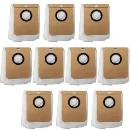 Confezione da 10 Sacchetti di Ricambio compatibili con per Conga Home 10000, 8090 Ultra, 9090 AI Robot Aspirapolvere Ricambi