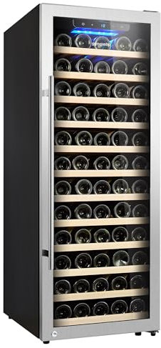 GGM Gastro | WKM200ES-1N | Weinkühlschrank - 1 Klimazone - 200 Liter - max. 80 Flaschen