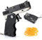 MenYiYDS 1 PCS COLLAPSIBLE MINI METAL RUBBER BAND GUN WITH KEYCHAIN AND 60+ RUBBER BANDS,RUBBER BAND GUN MINI KEYCHAIN FOR SHOOTING GAMES KIDS OUTDOOR ACTIVITIES(BLACK)