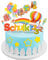 Tortendeko Einschulung, Surcotto Einschulung Tortendeko, Kuchendeko Schulanfang, Cake Topper für schulkind, Schultüten Cake Topper ABC 123 Tortenaufsätze Torten Muffin Deko