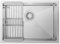 CECIPA Fregadero Cocina 1 Seno 60 x 44cm, Fregadero Bajo Encimera o Sobre Encimera, Fregadero de Acero Inoxidable 304 con Cesta de Filtro Extensible, Sifón y Kit de Drenaje