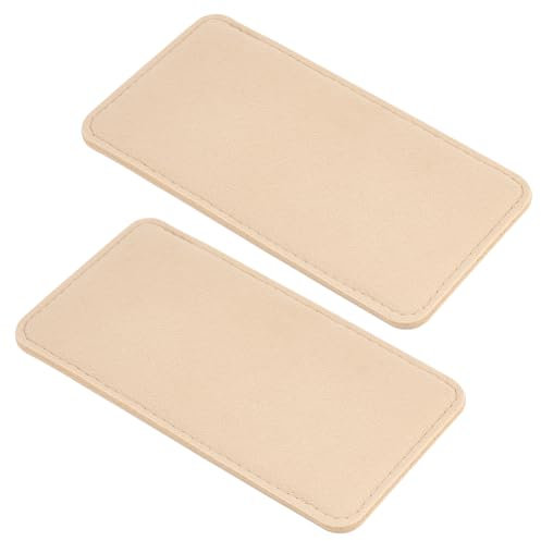 PH PandaHall 2 Stück Filztaschen Bodenformer Einlegetaschenboden Beige Geldbörsenböden Rechteckige Tascheneinlage Brett Taschenbodenformer Für Handtasche Rucksack Einkaufstasche