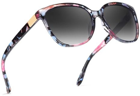 Myiaur Cat-Eye Sunglasses for Women Polarised UV400 Protection Fashion Driving & Outdoor Sun Glasses with Stylish Retro Design