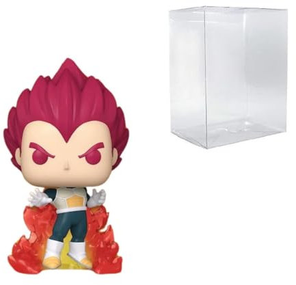 POP! Dragon Ball Super: Broly – Super Saiyan God Vegeta Chase (pré-version) Exclusive #1868 Livré avec étui de protection compatible