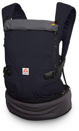 Ruckeli Basic Slim Babytrage | Fullbuckle | 50/56-98 cm (Marine)