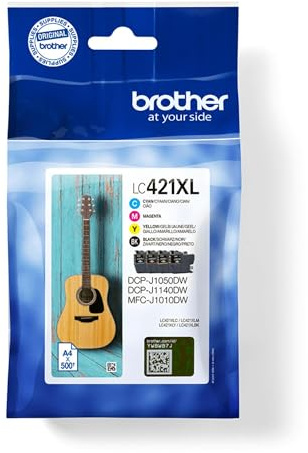 Brother LC421XLVAL HY Ink Cartridges B/C/M/Y (LC421XLVAL)
