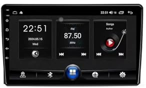 Car Radio per Ford Fusion 1 2005-2012 9 Pollici Android 15 Auto Tablet Stereo con Bt Fm Wifi Dual Usb Per, 4 Core 4G+64G