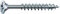 SPAX Universalschraube, 4,5 x 50 mm, 500 Stück, Kreuzschlitz Z2, Senkkopf, Teilgewinde, 4CUT, WIROX A3J, 0291010450505
