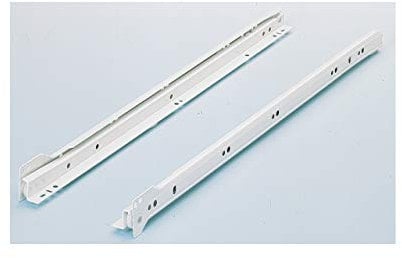 HETTICH FRANCE SAS Rollschubführung Teilauszug 079425 Schubkastenlänge 400mm Stahl weiß