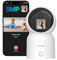 ZOSI 5MP 3K Cámara IP WiFi Interior Bebé/Mascota con 360°Vigilancia 1,44” Pantalla, Seguimiento de Persona, Videollamada con un Clic o Gesto Ok