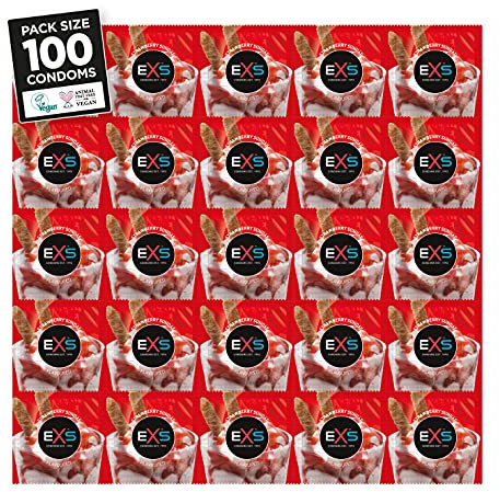 Healthcare Kondome-100EXSSTRAW Natural Latex-Plain Color Einheitsgröße