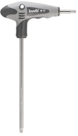 kwb Torx Schraubendreher T30 (T-Griff zur optimalen Kraftübertragung, hochwärtig, Langelebensdauer)
