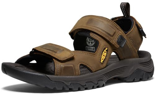 KEEN 1022423 Hombre Sandalias deportivas, Bison/Mulch, 26.5 EU