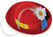 Mini-Hut, Sortiert, mit Blume und Federn, Fascinator, Minihut, Karneval, Accessoires (rot)