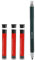 Garosa Mechanischer Bleistift mit 3 Hüllen Blei Nachfüllungen, 4,0 mm schwarze Nachfüllungen für Entwurfszeichnungen, Schreiner Schreiben, Basteln, Kunstskizzen