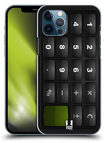 Head Case Designs Calculator Keys Hard Back Case Compatible With Apple iPhone 12 / iPhone 12 Pro