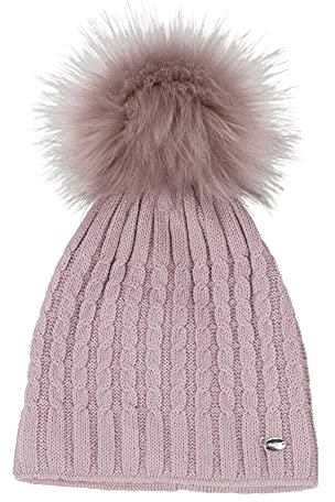 PIKEUR Damen Mütze mit FELLBOMMEL Herbst/Winter 2021