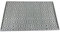 CB Home & Style Outdoor Teppich Raute Indoor Camping Terasse Balkon (90 x 150 cm, Grau)