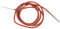 Temperatursensor PT1000 mit 2 Drähten, mit Silikon beschichteter Thermistor, Sonde 1,5 m, 45 mm x 5 mm -50 – 180 Centigrades RTD