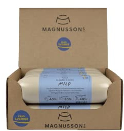 Magnussons Mild Nassfutter 12x650g | Sensible Hunde | Für empfindlicher Magen & Gewichtskontrolle | Weniger aktive Hunde | Alleinfuttermittel dampfgegart | Alle Rassen