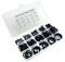 225PCS O-Ring Gasket kit Rubber Washer Seals Assortment Set Electrical Gasket Ring for Plumbing Washer Seal & Auto Quick Repair (225)