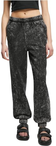 Urban Classics Damen Hose Ladies Towel Washed Sweat Pants Black 3XL