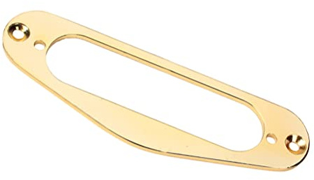 Goldener Metall Tonabnehmer Montagering für St Single Coil Gitarren Gb407f | Ersatzteil und Selbstgemacht Zubehör, für Gitarristen und Luthiers, Passend für E-gitarren im St Stil