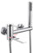 INEX EUROPA Grifo Bañera Ducha de Acero Inoxidable - Grifo de Baño con Teléfono de Mano y Manguera 175cm - Grifo Monomando Alta Presión Ahorro de Agua - Instalación Fácil y Ajustable (Cromado)