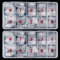 1000 Pieces Clear Acrylic Nail Tips French Acrylic Style 10 Sizes Coffin Nails Full Cover Artificial Fake Art Nails Tips