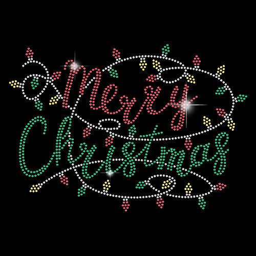 SUPERDANT Frohe Weihnachten“ Strasssteine Zum Aufbügeln Wärmeübertragungsdesign Kobra Aufnäher Hotfix Aufnäher Zum Aufbügeln Schlangen Bling Flecken Kristall DIY Dekor Für T Shirts Dekorationen