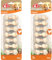 8in1 Delights Chicken Knochen XS - gesunde Kauknochen für mini Hunde, hochwertiges Hähnchenfleisch eingewickelt in Rinderhaut, 7 Stück (Packung mit 2)