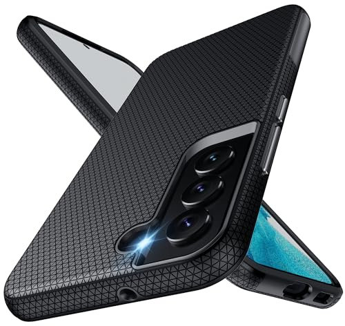 NEWTER für Samsung Galaxy S22 Hülle, Stoßfest FallSchutz Handyhülle, Kratzfest Robust Schutzhülle, Schwarz