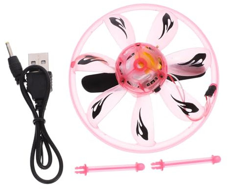 ifundom 3pièces Mini UFO Volant à Capteur Intelligent avec LED Jouet Flottant à Induction Manuelle Couleur Aléatoire