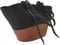 Nordlicht Taschen Strohtasche für Frauen, Schultertasche, Umhängetasche, große Kapazität, Mode, Frühling, Sommer, Reisen, Einkaufen, Strand, Picknick, Geschenk für Nähbuch Taschen-moderne (Black, A)