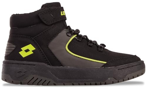 Lotto Sneaker, Black/DK.Grey, 31 EU