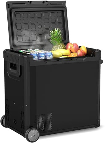 eklipt 50L Car Refrigerator, Portable Compressor Fridge Freezer 12/24V