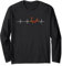 Die Wilden Kerle EKG Kurve Sei Wild Langarmshirt