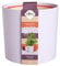 Elho Lex Pott Set of 4 - Pot de Fleur Interieur - Plastique 100% Recyclé - Ø 11, 13, 14 and 15 cm - Violet/Lilas Doux