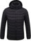 UHouse Beheizbare Jacke Herren Winter Jacke Beheizbar Winterjacke Damen Heizjacke mit Kapuze Warme Steppjacke Outdoor Daunenjacken Oversize Kapuzenjacke Bequeme Softshelljacke Angebote Schwarz 4XL