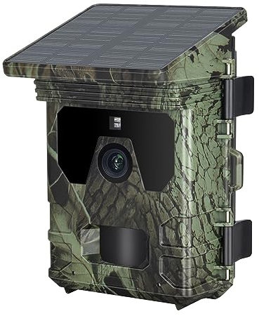 RKYRRKI Wildlife Camera 4G Solar Outdoor Camera Wireless Remote Control Of Waterproof Hunting IR Night Vision Wildlife Trail Camera