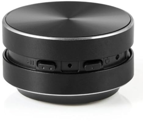 Solimery Altavoz de Conducción Ósea Compatible Portátil con Sonido Estéreo, Altavoz Bluetooth (Negro)
