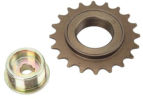 UPALDHOU Bike Freewheel Sprocket, 20 Teeth Flywheel Sprocket Right Drive Flywheel Adapter Set 20T Right Drive Freewheel with Adaptor for MY1016Z MY1016 MY1018 MY1020 Motor