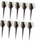 CTIRCHIU 10piezas Kit Para Tinte De Cabello Herramientas Prácticas De Aplicación Tazón Peine y Brocha Para Profesionales y Uso Personal