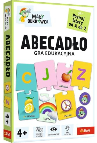 Trefl Abecadle Little Explorer Educational Game for Children from 4 Years