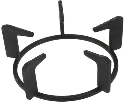 FONDOTIN Support de Cuisinière Fonte Épaisse Antidérapante pour Wok et Casseroles Anneau Stable sans Odeur Accessoire de Cuisson Domestique et Professionnel