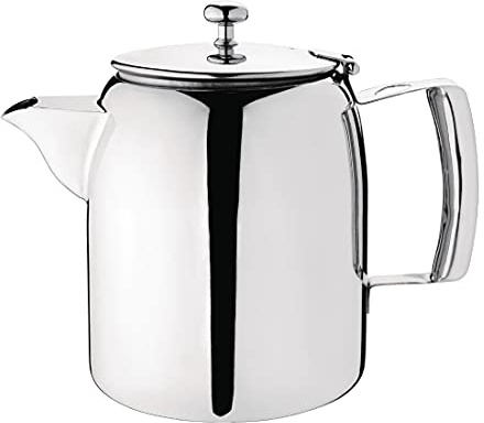 Olympia Cosmos Tea Pot Stainless Steel 50Oz 1 4L Infuser with New Features