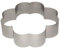 Lares Backform/Backrahmen Kleeblatt - aus Federbandstahl - Ø ca. 28cm, H: ca. 7cm - Made in Germany