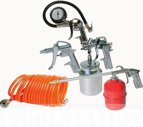 Kit 5 pcs d'outils pneumatiques